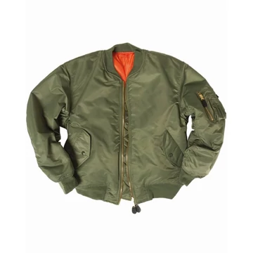 Mil-Tec Dzseki US MA1 pilóta zöld - 2XL