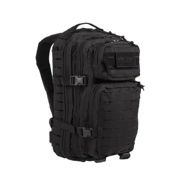 Mil-Tec US Assault lézervágott hátizsák, 20l, fekete