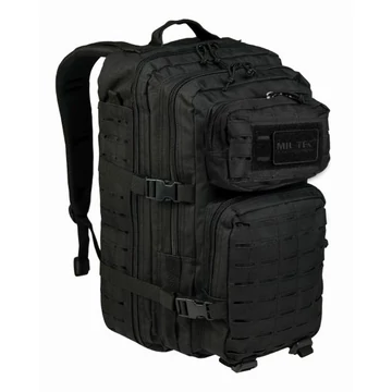 Mil-Tec US Assault lézervágott hátizsák 36l, fekete