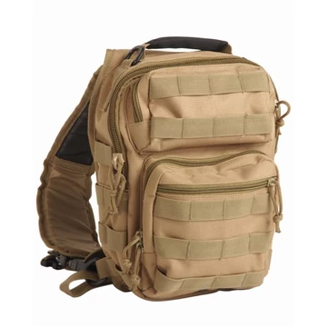 Mil-Tec Assault One Strap egypántos hátizsák 10l, coyote
