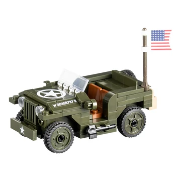 Sluban Jeep US Army M38-70210