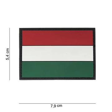 101INC Felvarró 3D Magyar zászló