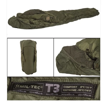 Mil-Tec T3 Taktikai hálózsák, oliv zöld