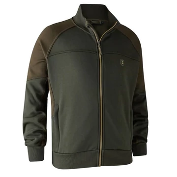 Deerhunter Rogaland pulóver, bordázott nyakkal, zöld - 3XL
