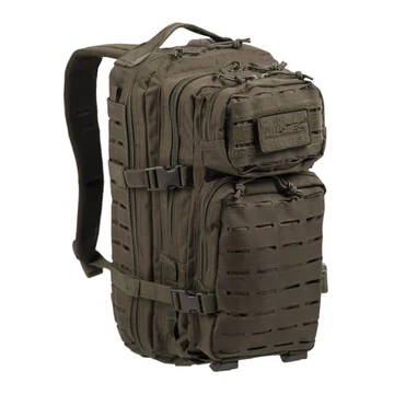 Mil-Tec US Assault lézervágott hátizsák Small oliv