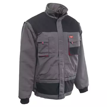 Kabát Rock Pro szürke/fekete/piros - 4XL