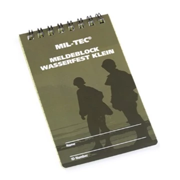 Mil-Tec Vízálló jegyzetfüzet, kicsi