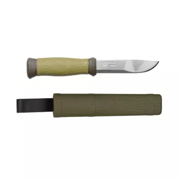 Morakniv MORA 2000 (S) kés, tokkal, zöld