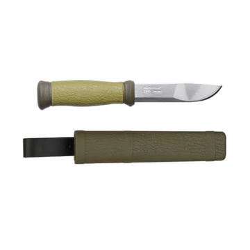 Morakniv MORA 2000 (S) kés, tokkal, zöld