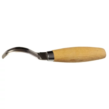 Morakniv 163 (S) Fafaragó Kés, dupla élű, bőr tokkal