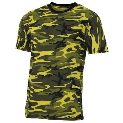 F.Póló US Streetstyle Yellow Camo
