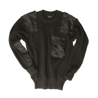 Mil-Tec BW pulóver akril, fekete