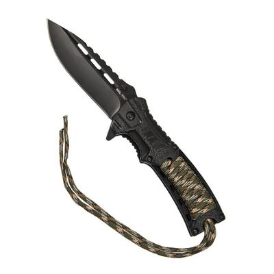 MT.Kés Paracord Camo gyújtóval