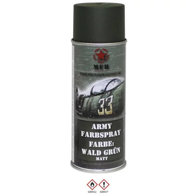 MFH Army Festék spray 400ml, Forest zöld