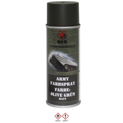 MFH Army Festék spray 400ml, Oliv zöld