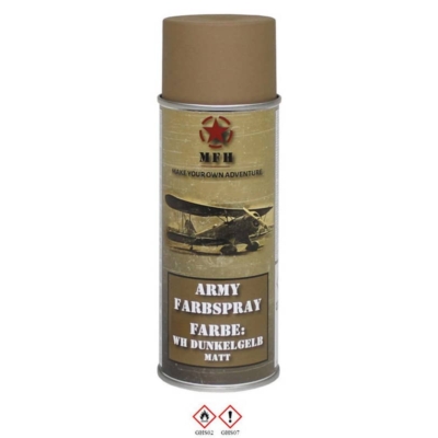 F.Festék spray Army sötét sárga 400ml