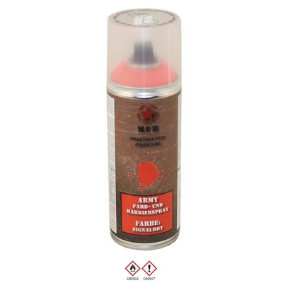 MFH Army Festék spray 400ml, Signal piros