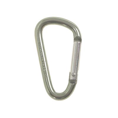 MFH Karabiner D 5mm x 5cm, zöld