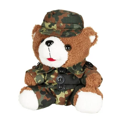 MFH Plüss Teddy maci 28 cm, bw terep