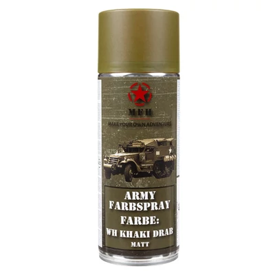 MFH Army Festék spray 400ml, WH Khaki Drab