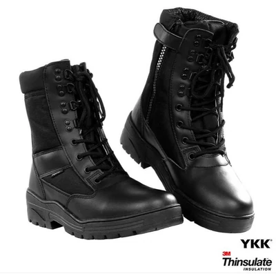 Bakancs SNIPER YKK cipzáras fekete