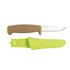 Kép 1/2 - Morakniv Floating horgászkés (S) parafa markolattal, tokkal, neon zöld