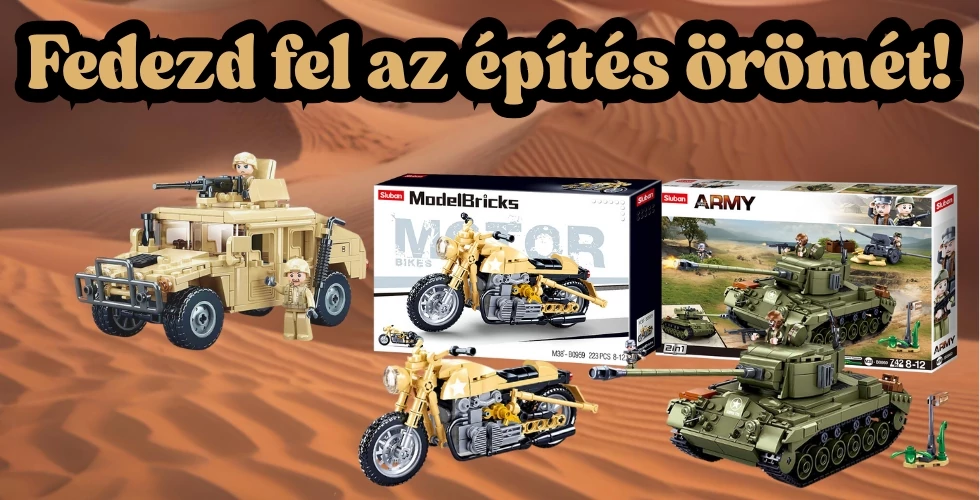 SLUBAN építőjátékok