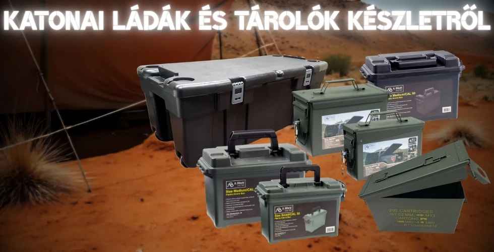 Katonai ládák és tárolók