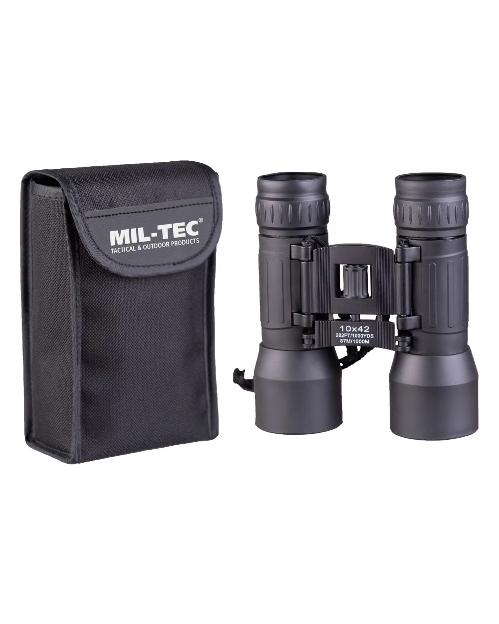 Mil-Tec Távcső 10x42, fekete