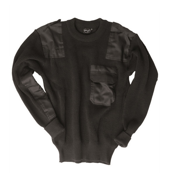 Mil-Tec BW pulóver akril, fekete
