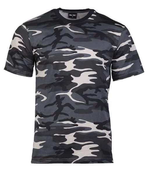 Mil-Tec Póló, dark camo - 3XL