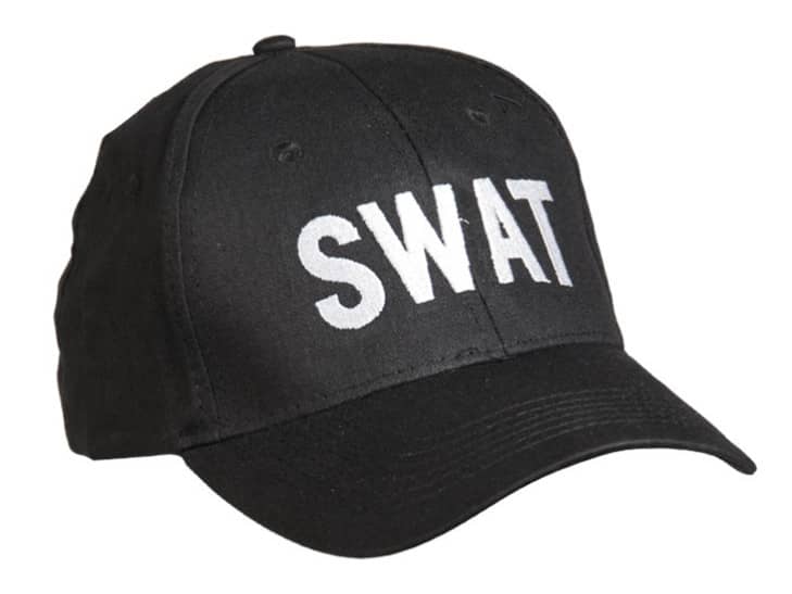 SWAT Baseball sapka, fekete