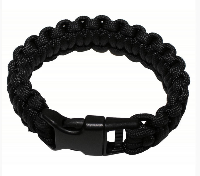 MFH Paracord karkötő 2,3 cm, fekete