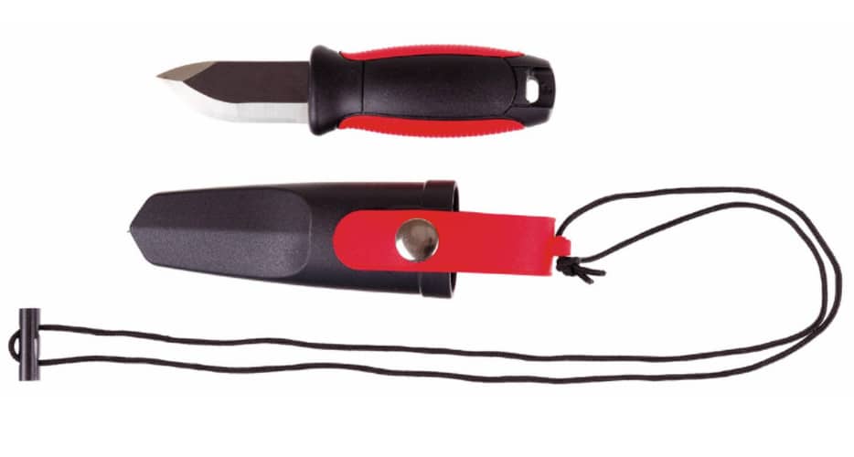 FOX Mini kés, piros/fekete