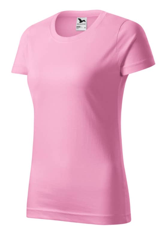 Malfini Basic női póló, rózsaszín