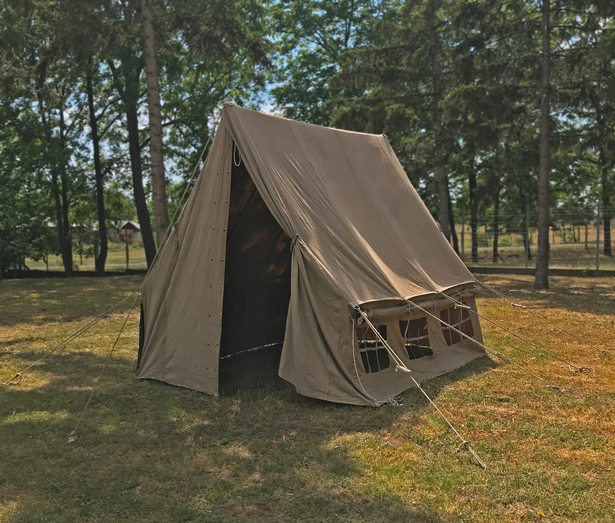 Brit katonai sátor új, 3m x 3,5m